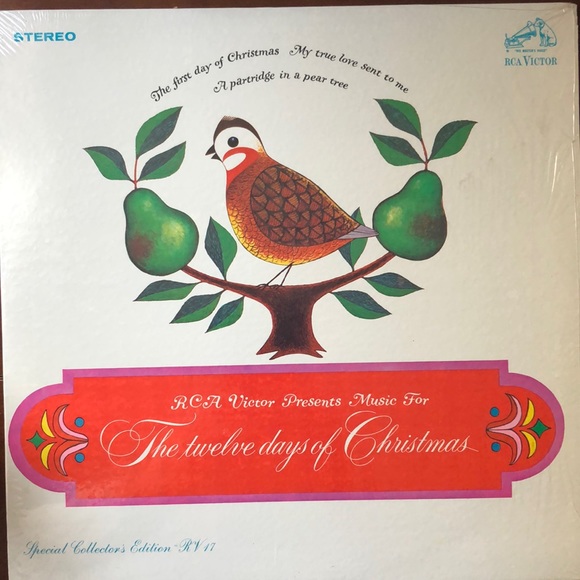 Various Artists Music For The Twelve Days Of Christmas Vinyl Lp '65 - Picture 1 of 6